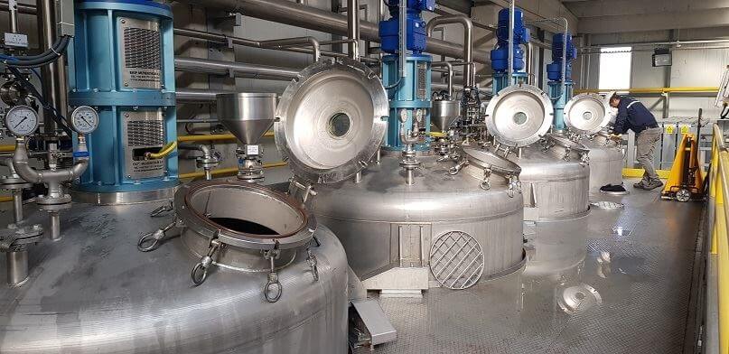 Разбавитель производственные мощности